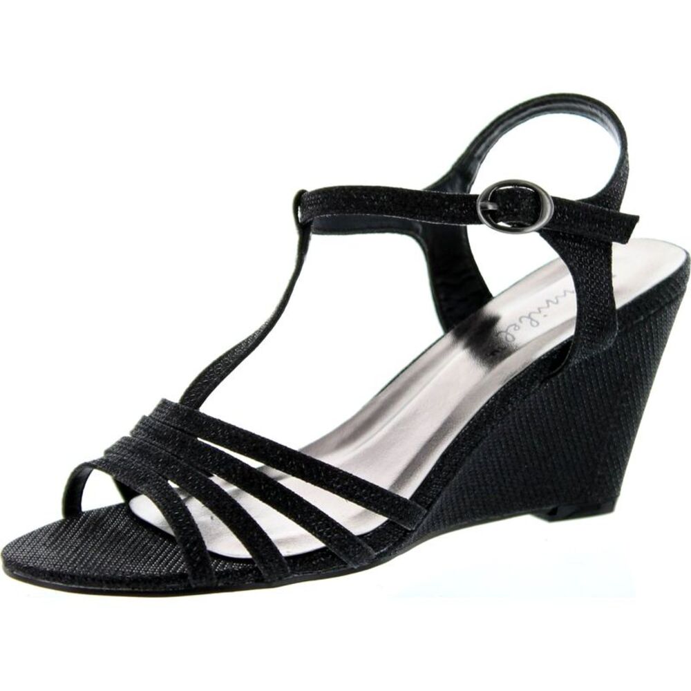Bonnibel Flosa-1 Black Womens sandals 7.5 NEW